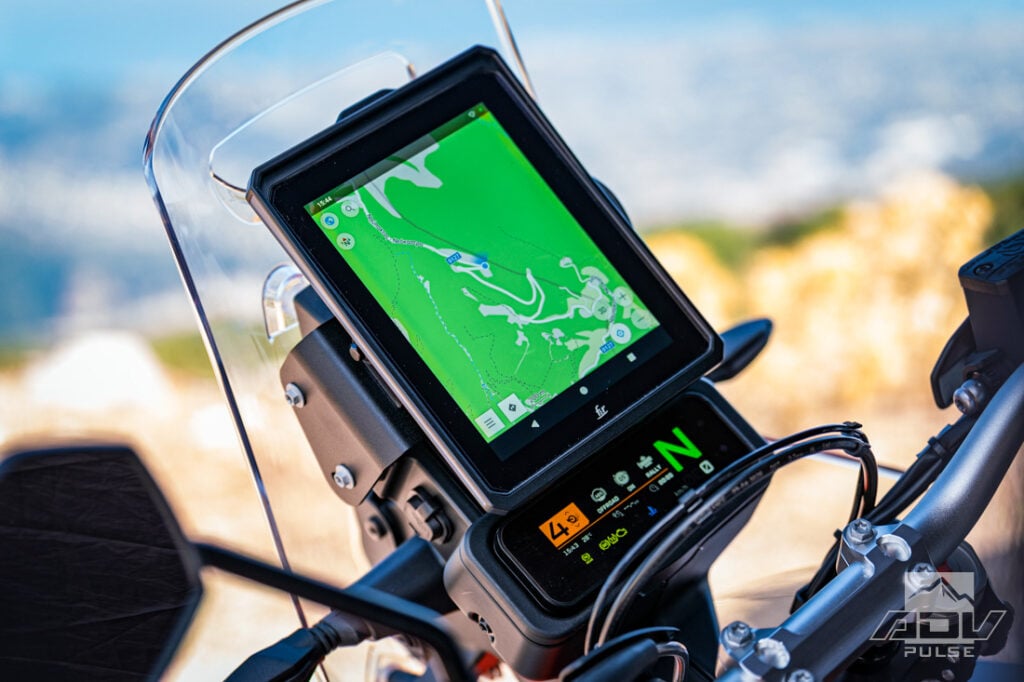 KTM 690 Rally With Rally Tablet