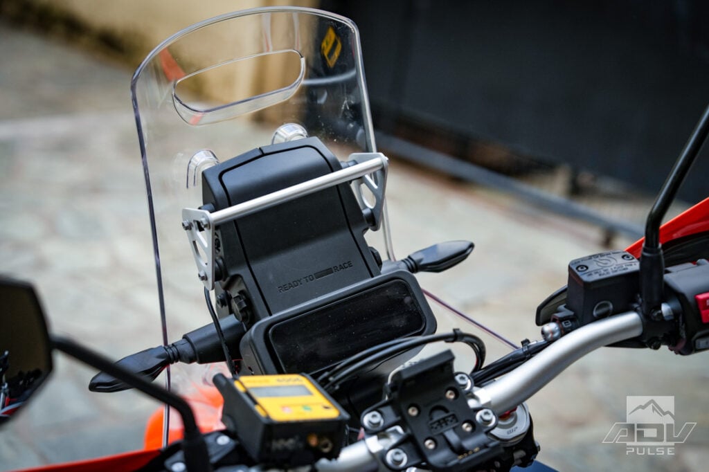 KTM 690 Rally GPS Navigation Mounting Bar