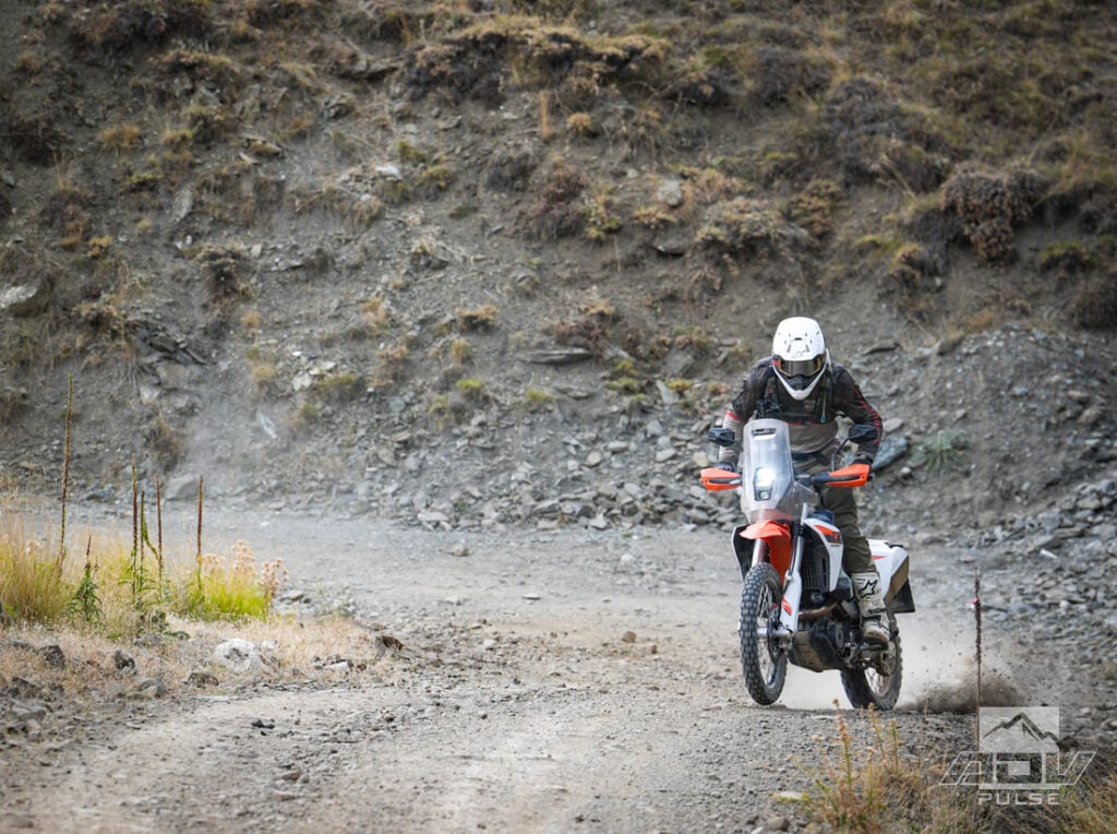 KTM 690 Rally Dirt Test in Greece