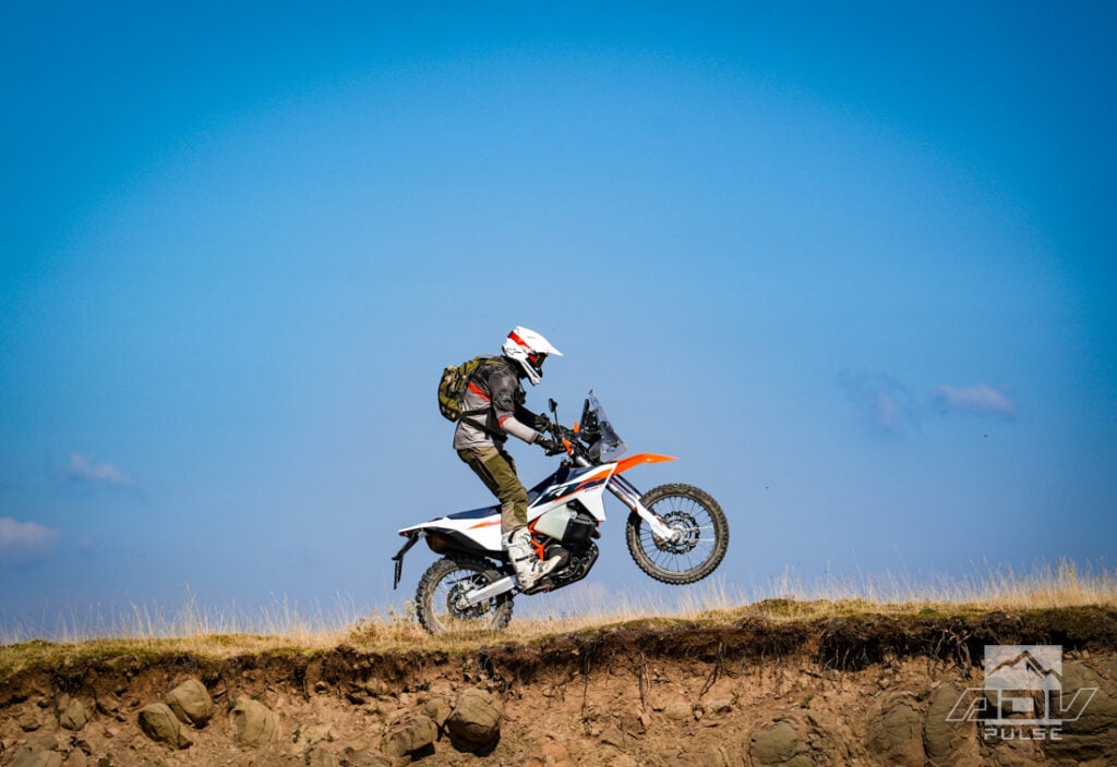 KTM 690 Rally Wheelies