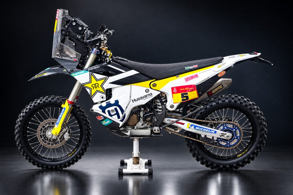 Rally Legend Pablo Quintanilla Giving Away His Podium-Winning Dakar Bike
