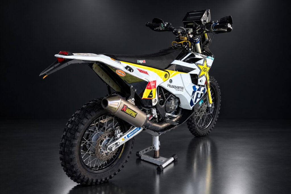 Rally Legend Pablo Quintanilla Giving Away His Podium-Winning Dakar Bike